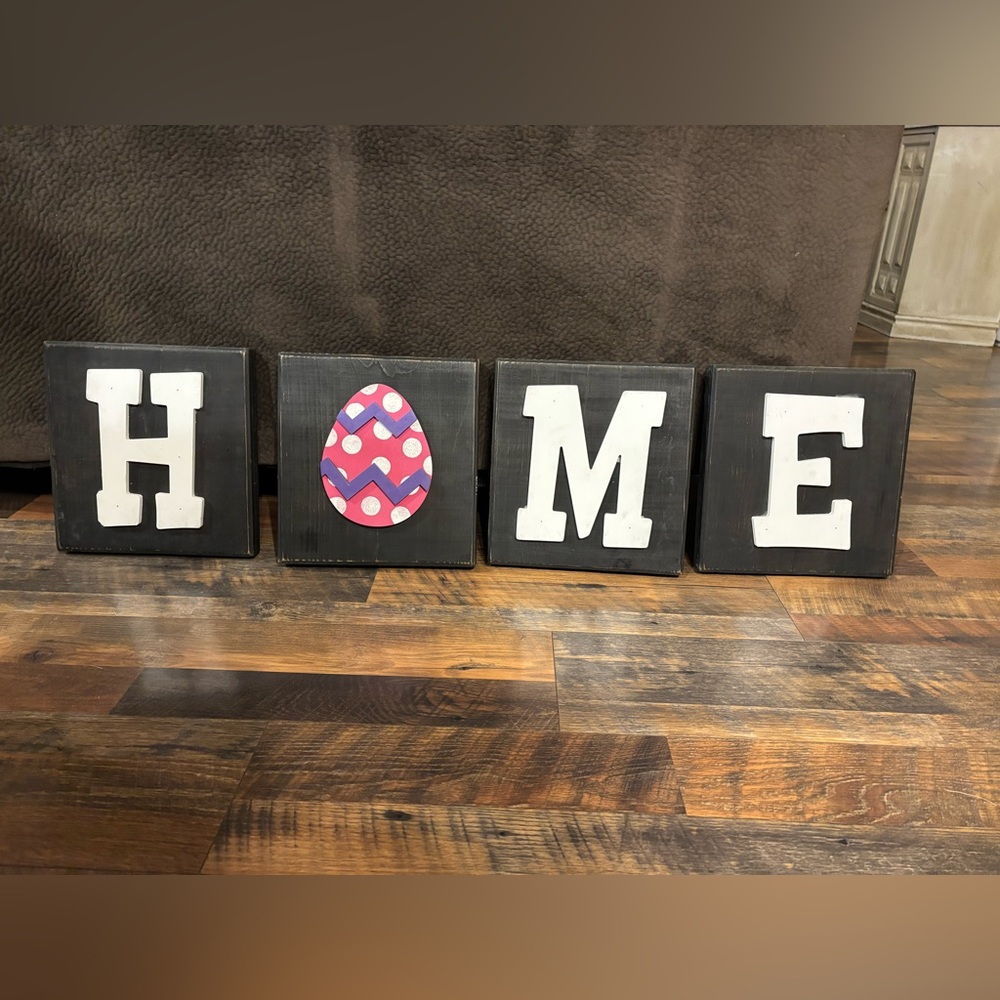 Black and White HOME Wall Decor